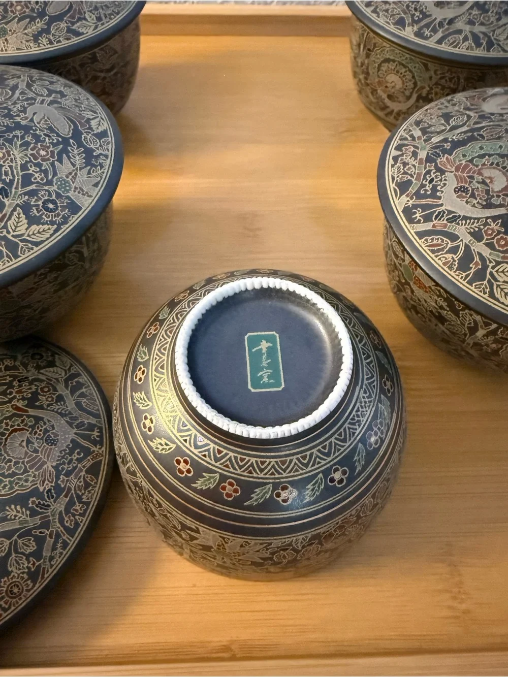 Vintage Japanese teacups